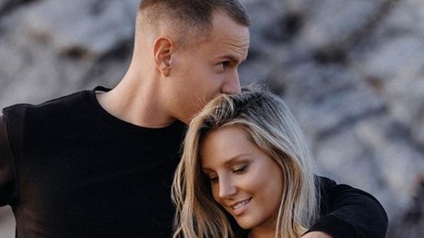 Marc-Andre Ter Stegen met with her wife Daniela Jehle when he was playing for the German club Borussia Mönchengladbach (Picture was taken from SportMob)