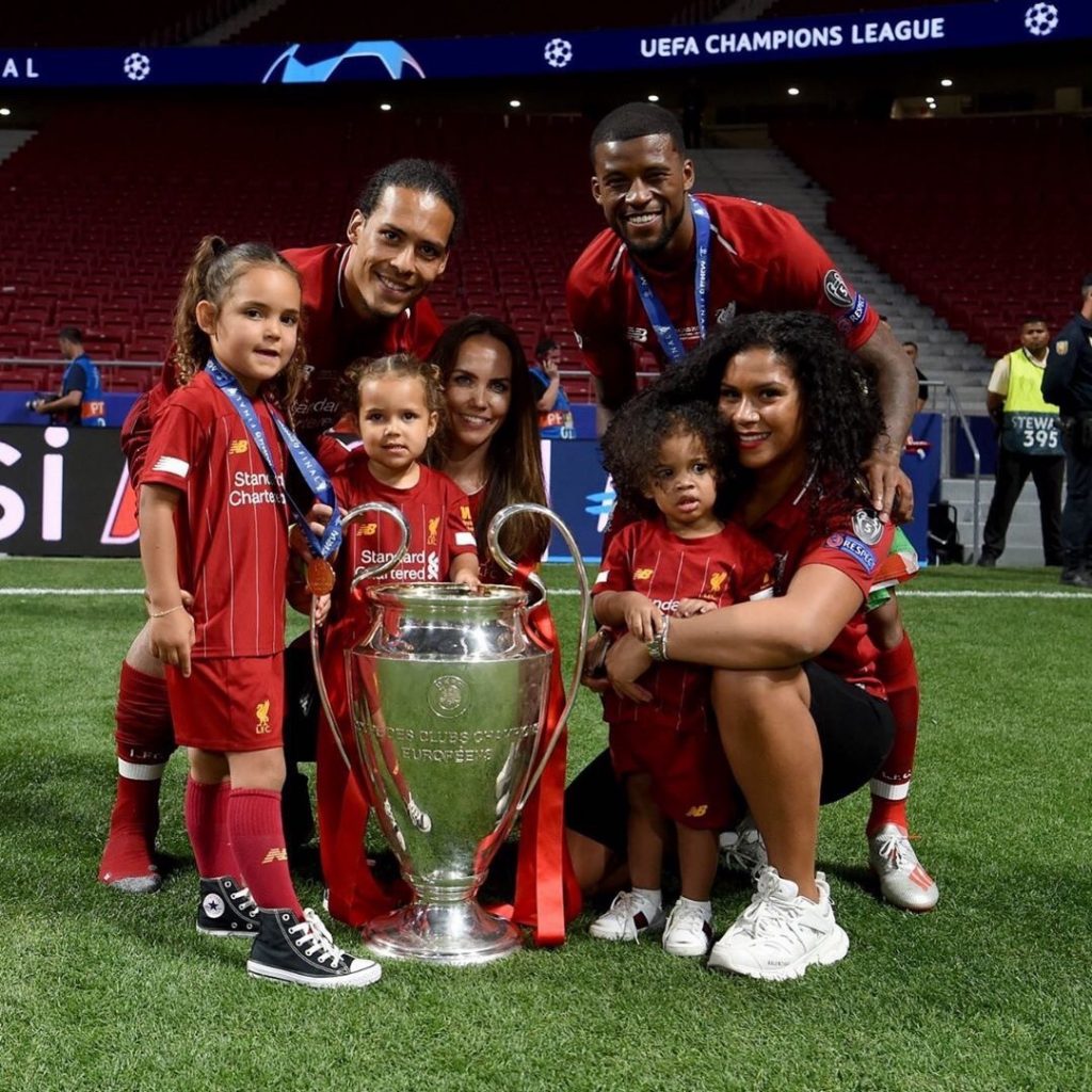 Rike and Van Dijk with their two daughters (Left). (Credit: Calm As You Like website)