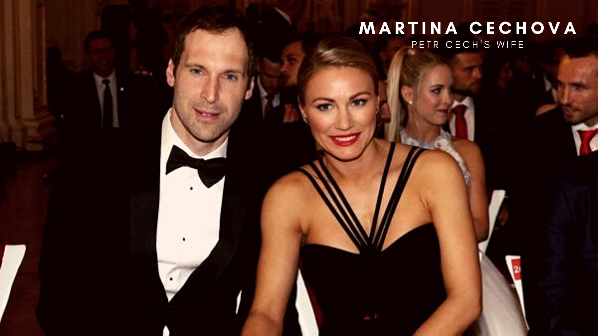 Petr Cech with his wife Martina Cechova. (Picture was taken from SportMob)
