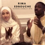 Ousmane Dembele with his wife Rima Edbouche. (Picture was taken from futballnews.com)