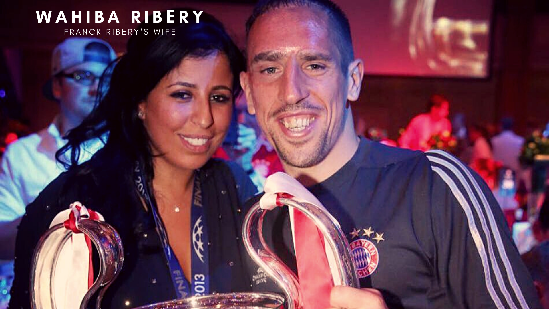 Franck Ribеry with his wife Wahiba Ribеry. (Credit: Instagram)