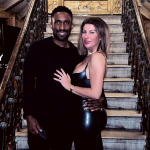 Jermain Defoe with his girlfriend Donna Tierney. (Picture was taken from sabasports.com)
