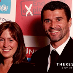 Roy Keane with his wife Theresa Doyle. (Picture was taken from thesun.ie)