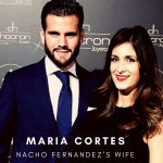 Nacho Fernandez with wife Maria Cortes. (Credit: Getty Images)