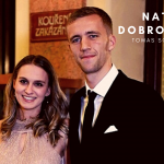 Tomas Soucek with wife Natalie Dobrovodska. (Credit: Barbora Reichová / CNC, Profimedia.cz