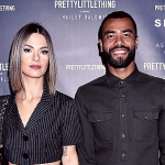 Ashley Cole with his girlfriend Sharon Canu. (Credit: Getty Images)