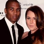 Ashley Young with his wife Nicky Pike. (Image: WENN)