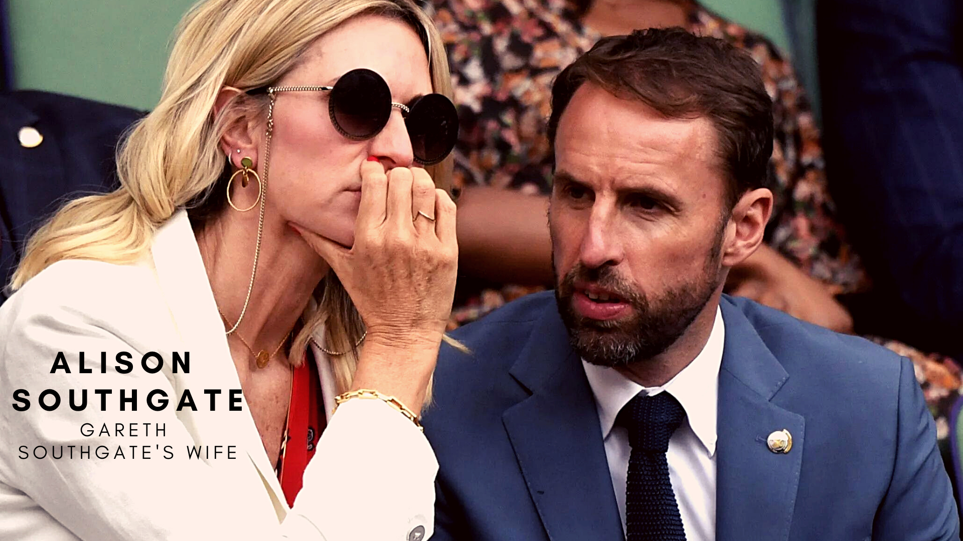 Gareth Southgate with wife Alison Southgate. (Images - Getty)