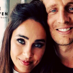 Luuk de Jong with girlfriend Lizanne van Zutven. (Credit: Instagram)