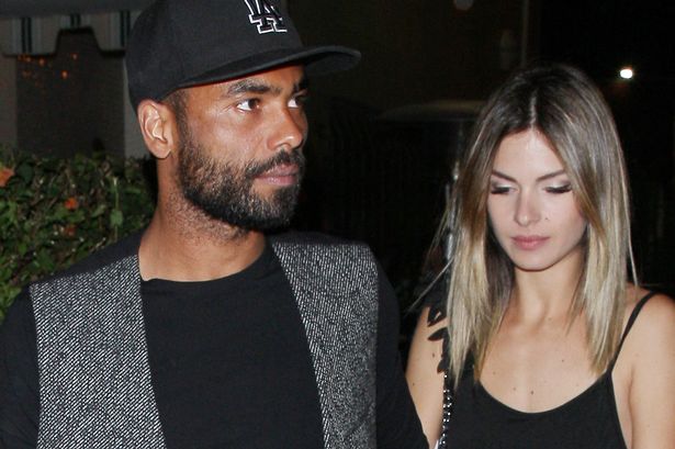 Ashley Cole and girlfriend Sharon Canu started dating in 2014. (Image: Splash News)
