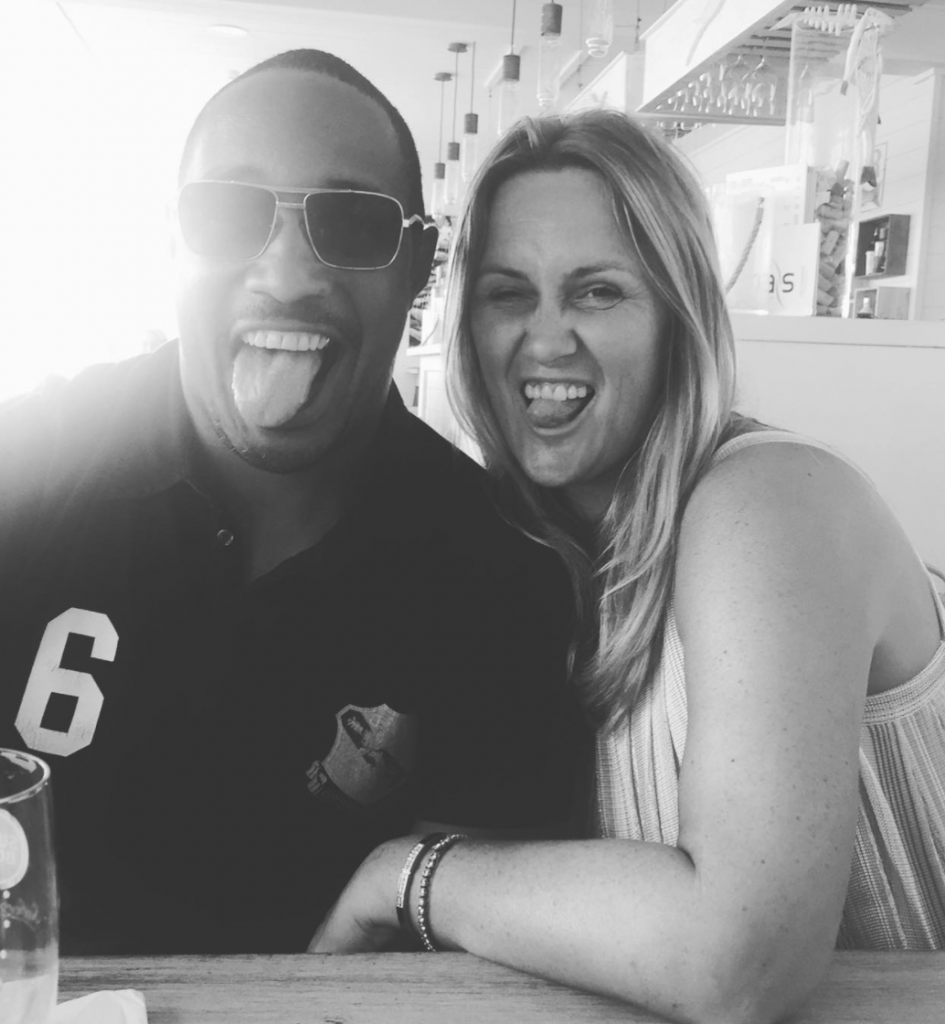 Paul Ince with his wife Claire Ince