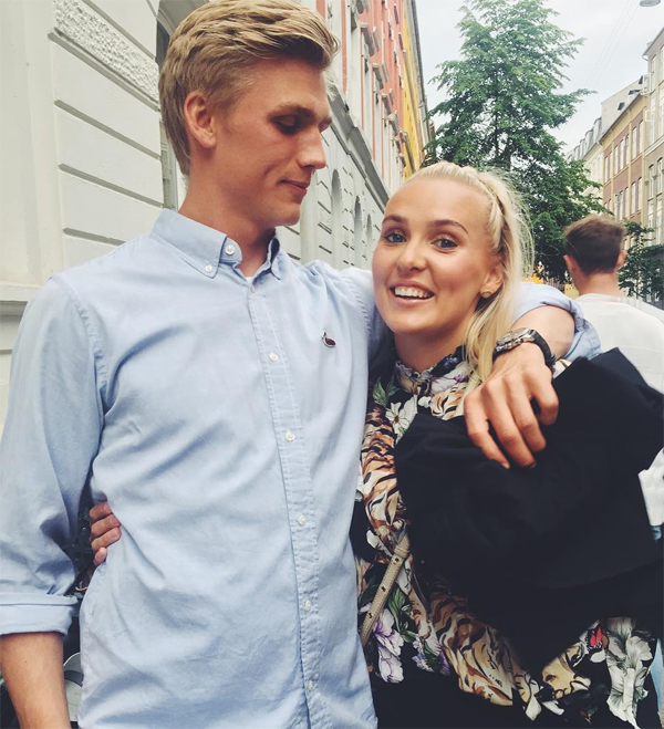 Runar Alex Runarsson has been dating his girlfriend since 2012. (Credit: Instagram)
