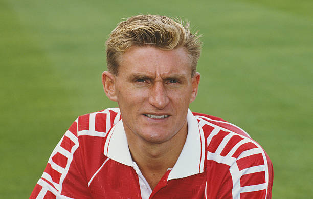Middlesbrough defender Tony Mowbray pictured at a photocall prior to the 1990/91 season at 