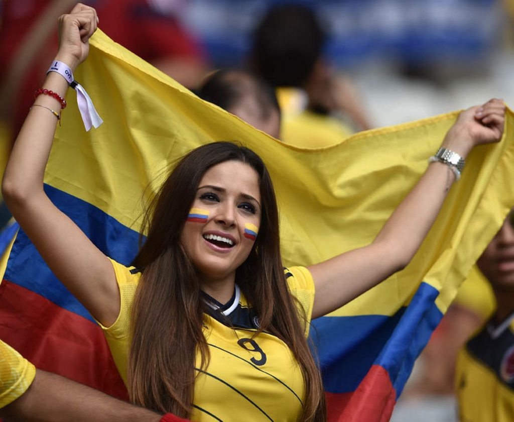 Colombian supporter (Image: AFP/Getty Images)