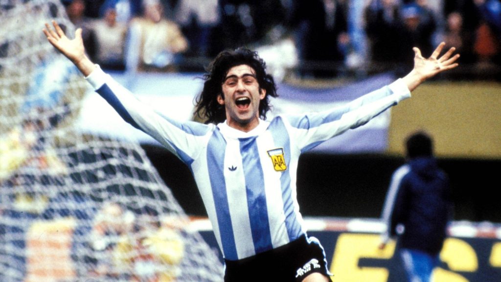 Mario Alberto Kempes scored the winning goal in World Cup final. (Image credit: Eurosport)