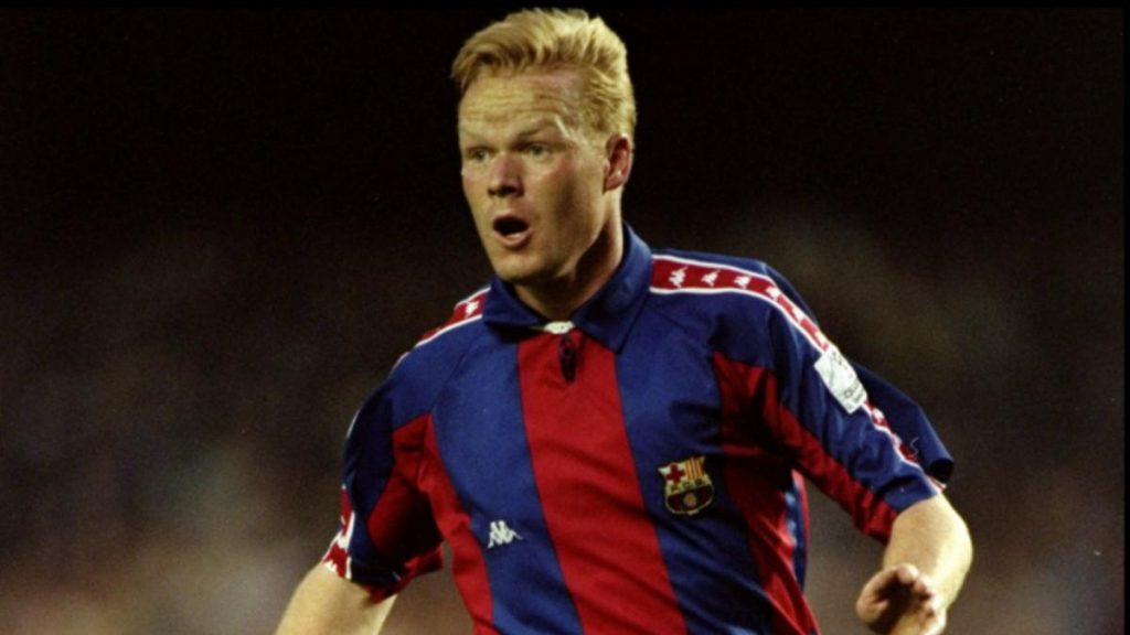 Ronald Koeman in action for Barcelona. (Picture was taken from en.as.com)