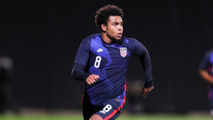 Weston McKennie in action for America. (Picture was taken from en.as.com)
