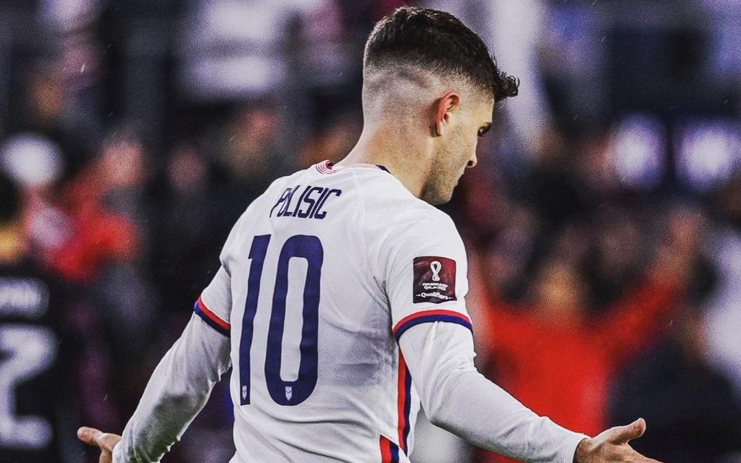 Christian Pulisic in International action. (Credit: Instagram)