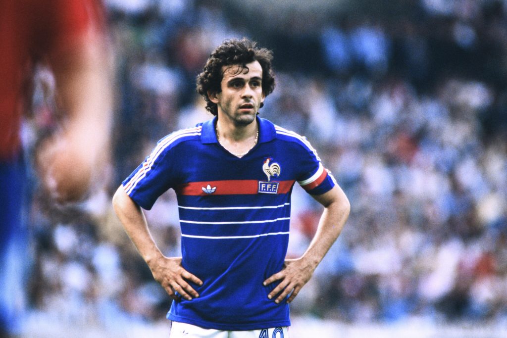 Michel Platini won three Ballon d'Or titles. (Picture was taken from footballblog.co.uk)