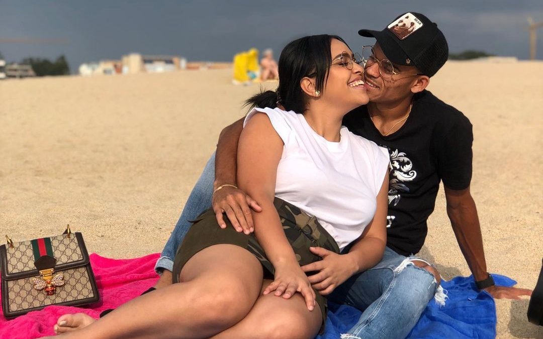 Luis Diaz and his girlfriend, Gera, are teenage sweethearts. (Credit: Instagram)