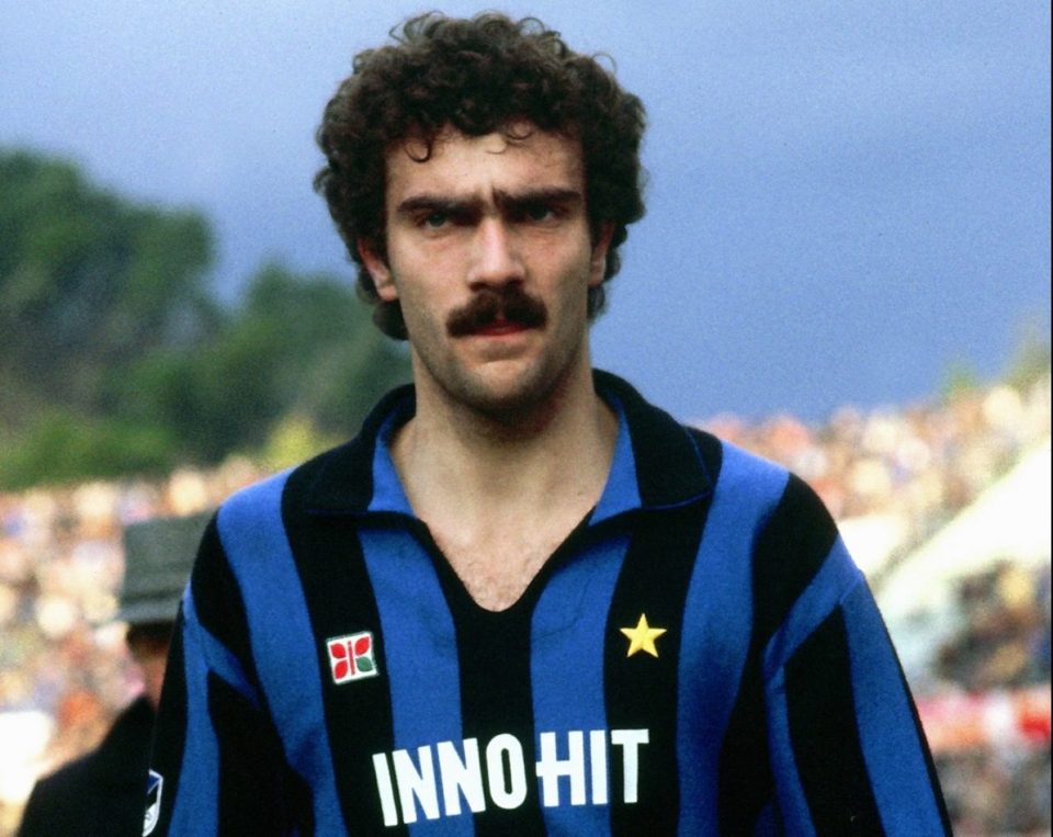 Giuseppe Bergomi in action for Inter Milan. (Credit: sempreinter.com)