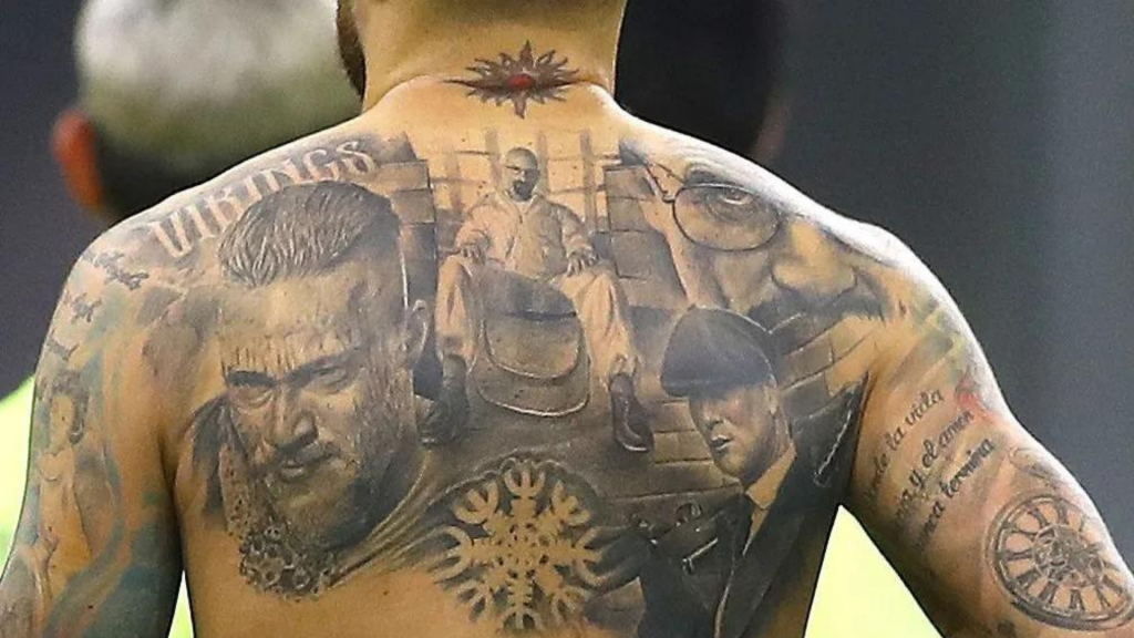 Top 10 Footballers' Tattoos and the Stories Behind it