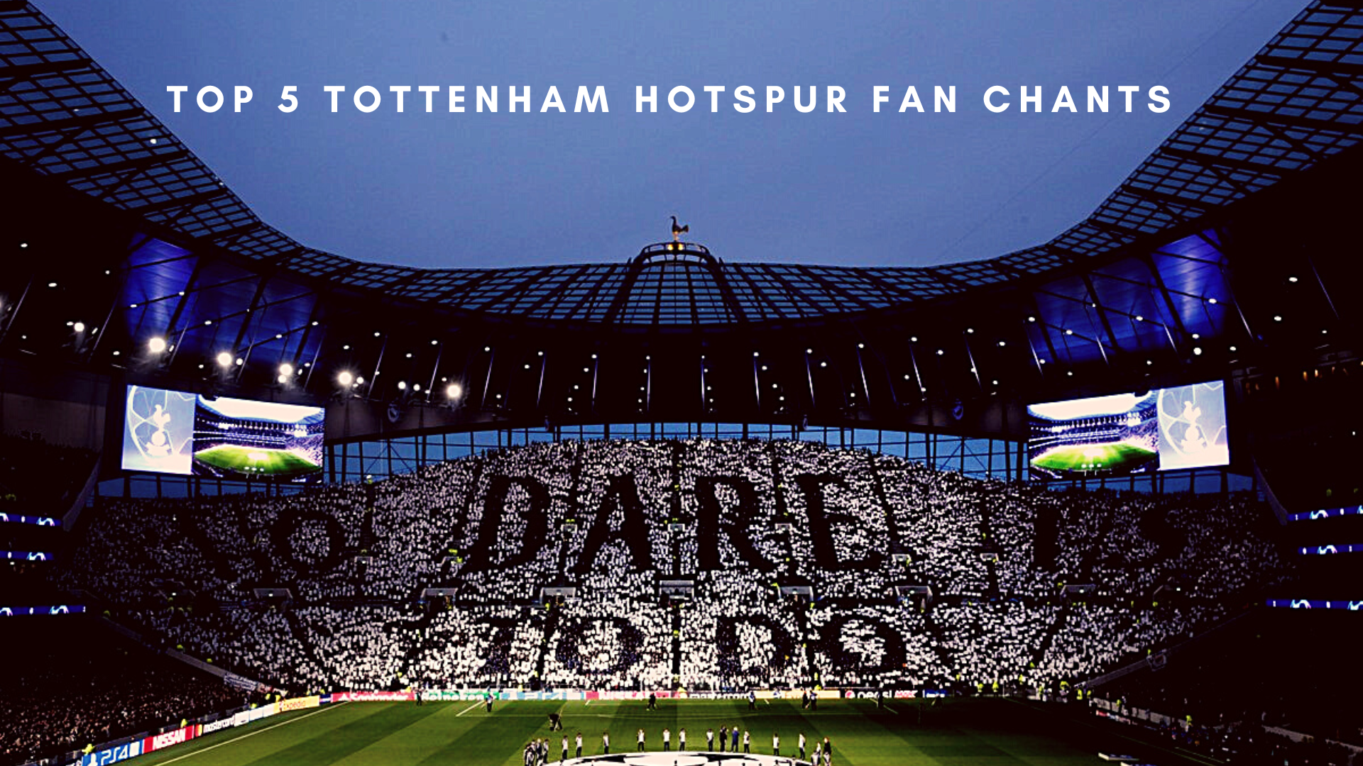 Here is a list of top 5 Tottenahm Hotspur chants. (Picture was taken from tothelaneandback.com)