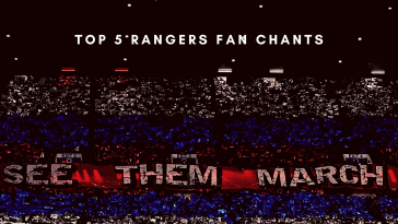 here is the list of top 5 Rangers fan chants. (Image: Reuters)