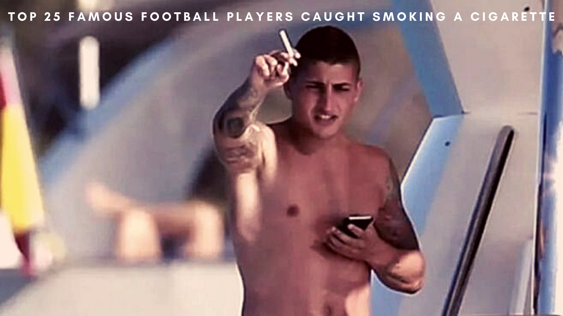Here is the list of top 25 players caught smoking. (Credit: sports.fr)