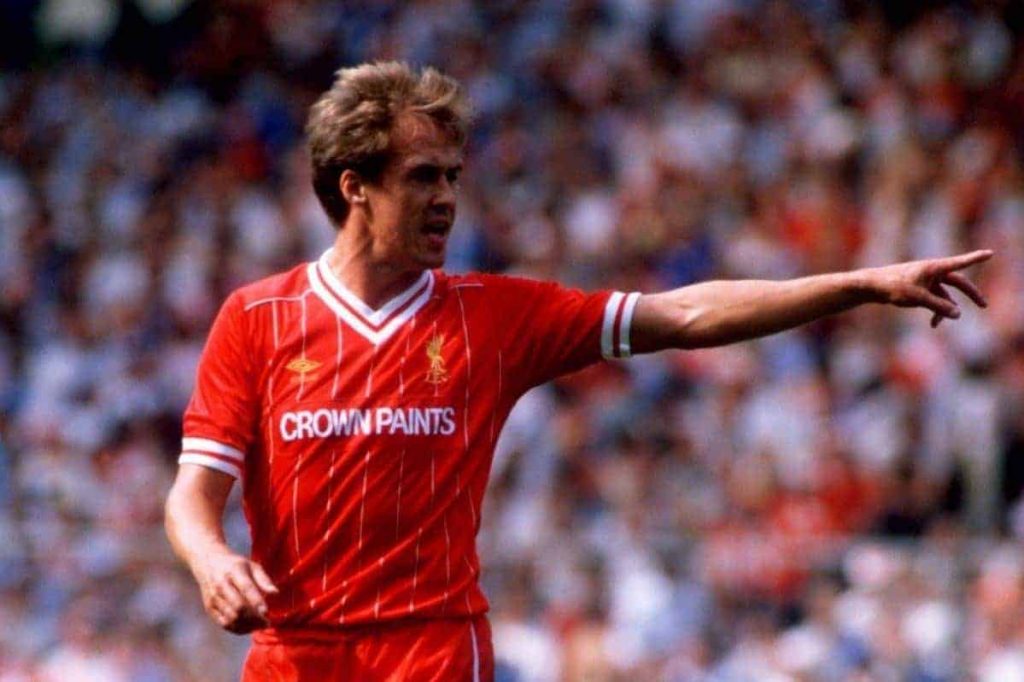 Phil Neal in action for lIverpool. (Credit: thisisanfield.com)