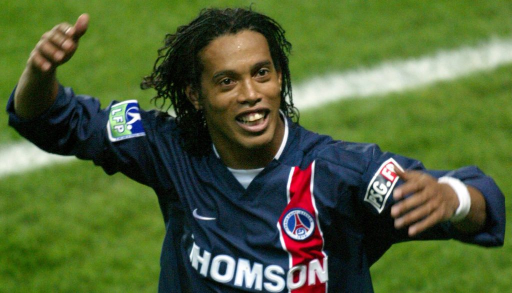 Ronaldinho (Credit: benchwarmers.ie)