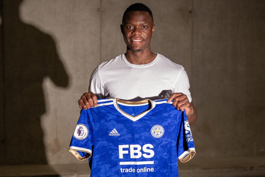 Patson Daka joined Leicester in July 2021. (Credit: Premier League)