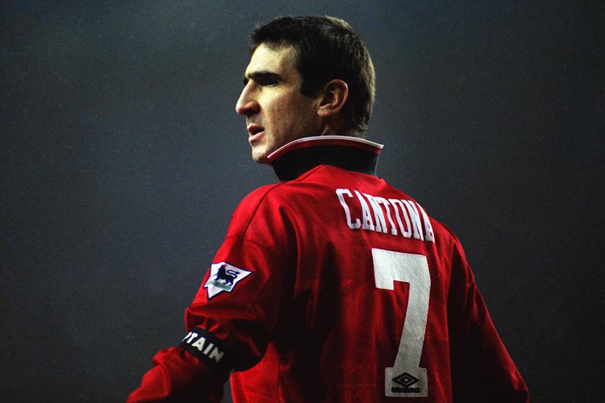 Eric Cantona's career was full of controversies. (Credit: Premier League)