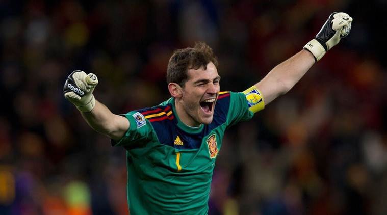 Iker Casillas captained Spain to World Cup victory. (Source: Getty)