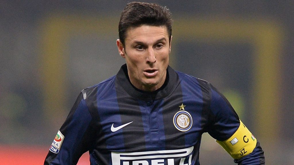 Javier Zanetti captained Inter Milan. (Credit: SkySports)