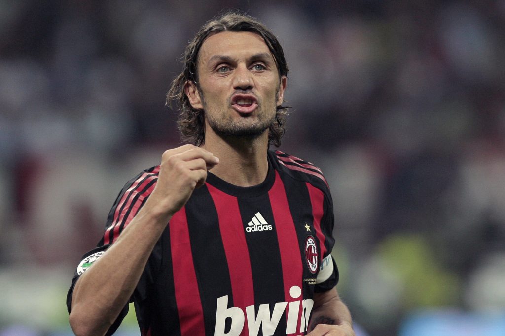 Paolo Maldini is consider as one of the greatest players of all time. (Credit: AFP/Getty Images)