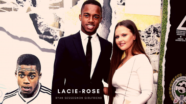 Ryan Sessegnon with his girlfriend Lacie-Rose. (Credit: PA)