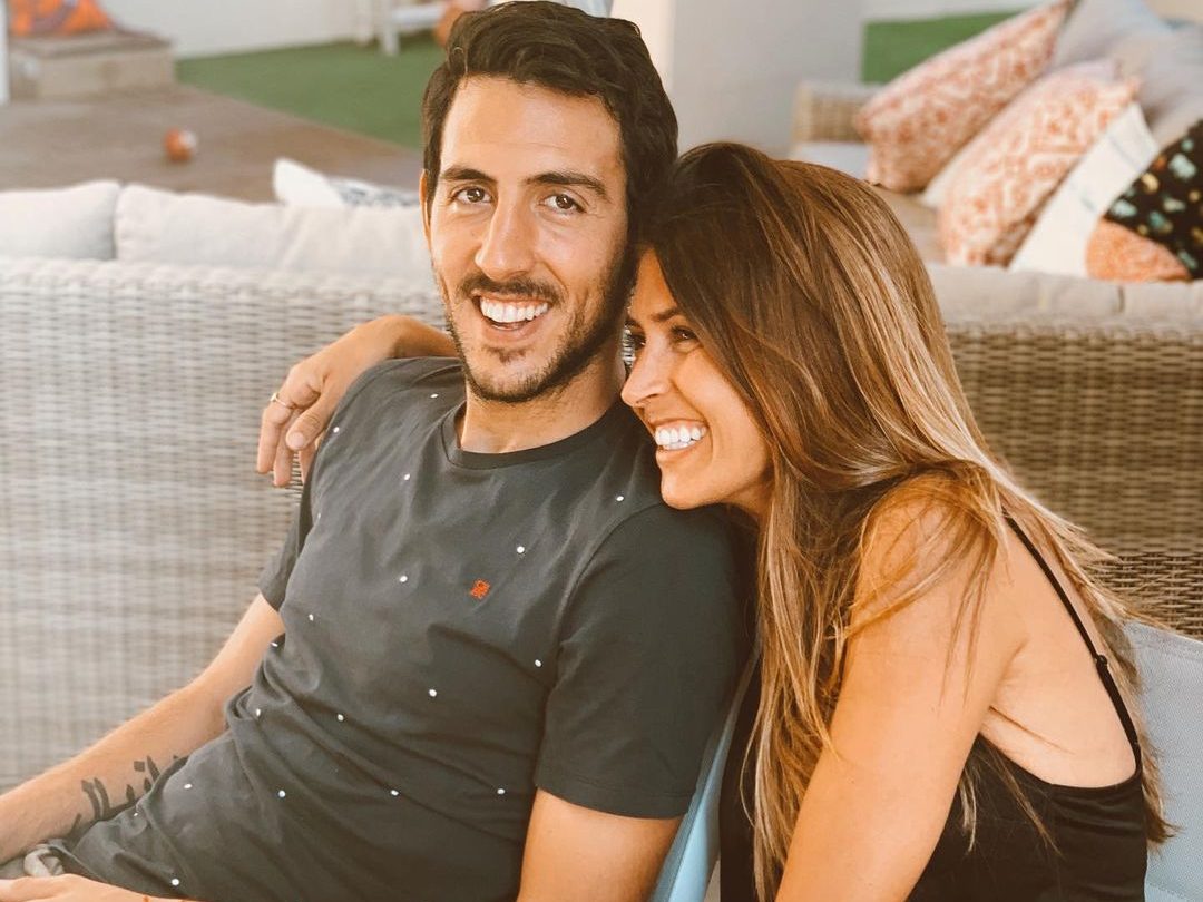 Dani Parejo met his wife when he was playing for Real Madrid. (Credit: Instagram)