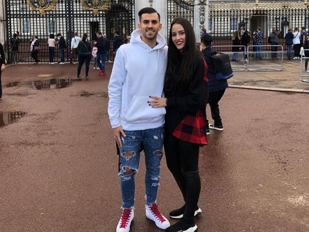 Dani Ceballos met his girlfriend in 2017. (Credit: Instagram)