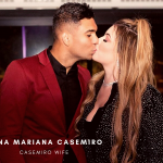 Casemiro with his wife Anna Mariana Casemiro. (Credit: Instagram)
