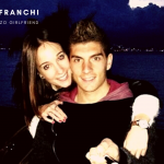 Giovanni Di Lorenzo with his girlfriend Clarissa Franchi. (Credit: Gol Del Napoli)