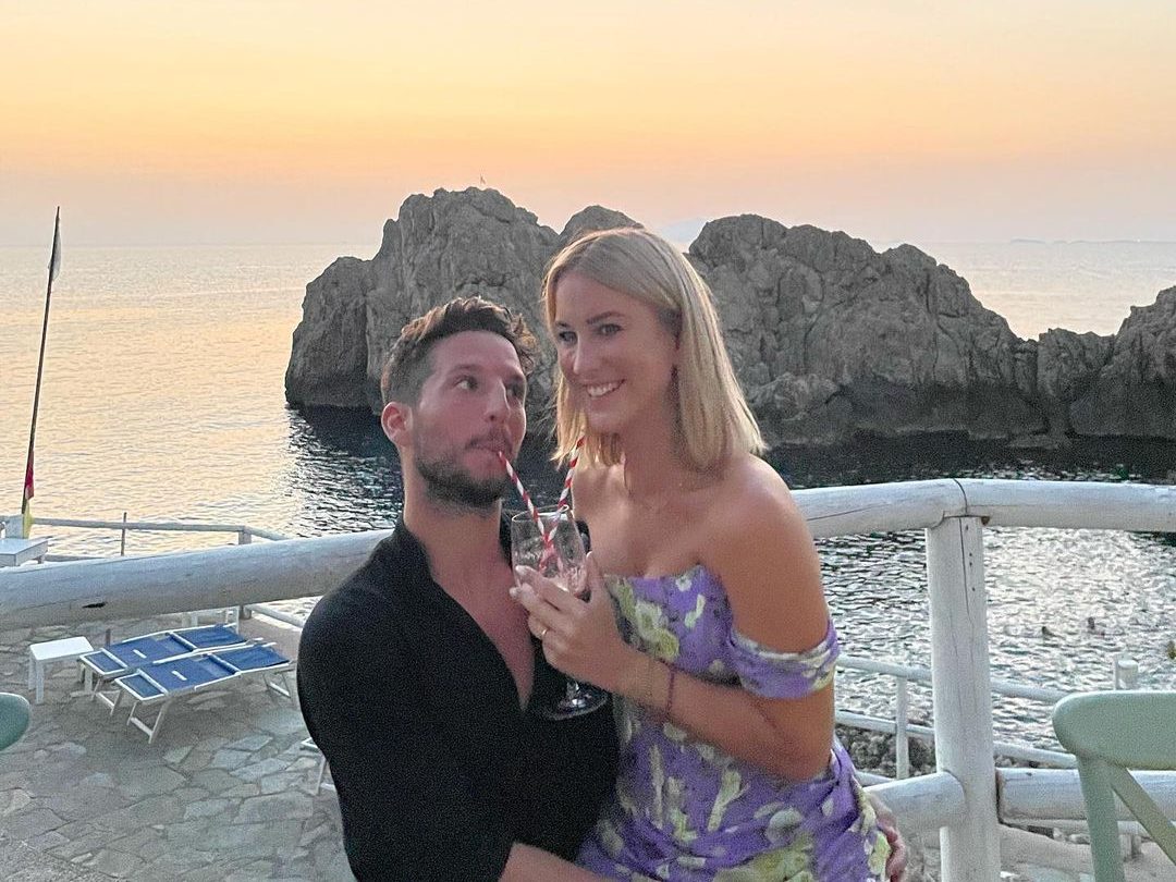 Dries Mertens is in a long-term relationship with his wife. (Credit: Instagram)