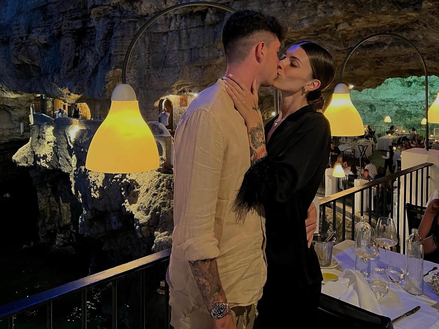 Alessandro Bastoni met his girlfriend in May 2020. (Credit: Instagram)