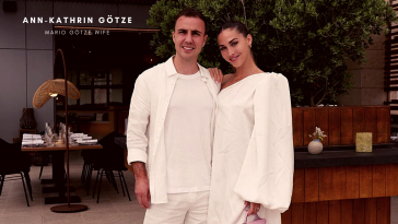 Mario Götze with his wife Ann-Kathrin Götze. (Credit: Instagram)