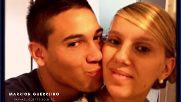 Raphael Guerreiro with his wife Marrion Guerreiro. (Credit: Life Blogger)