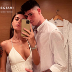 Alessandro Bastoni with his girlfriend Camilla Bresciani. (Credit: Instagram)