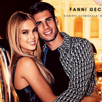Dominik Szoboszlai with his girlfriend Fanni Gecsek. (Credit: Instagram)