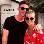Robin Gosens with his wife Rabea. (Credit: Instagram)