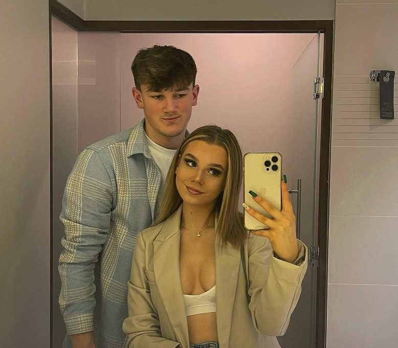 Calin Ramsay with his girlfriend. (Image: @calvin_ramsay on Instagram)