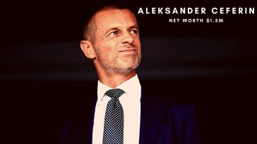 Aleksander Ceferin is the president of UEFA. (Photo by Jurij Kodrun/Getty Images)